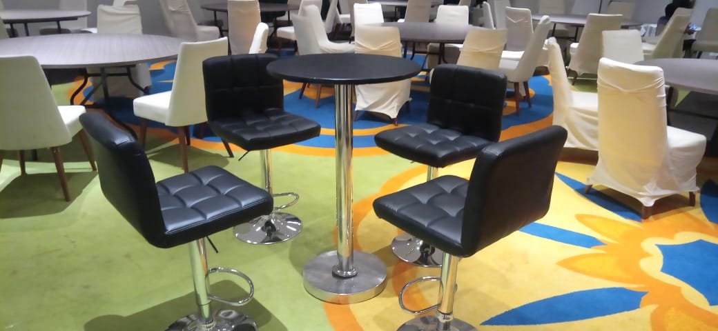 Sewa Barstool & Kursi Mall Kelapa Gading (Event Halls) — Kelapa Gading Rental Jabodetabek by Gaharu Production